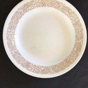 One vintage Corelle 6 3/4” diameter Corelle Woodland Pattern Bread Dessert Plate